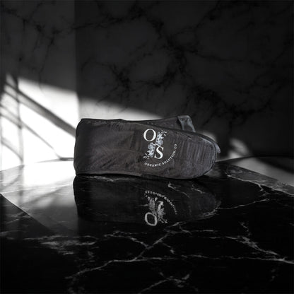 Black Satin Headband