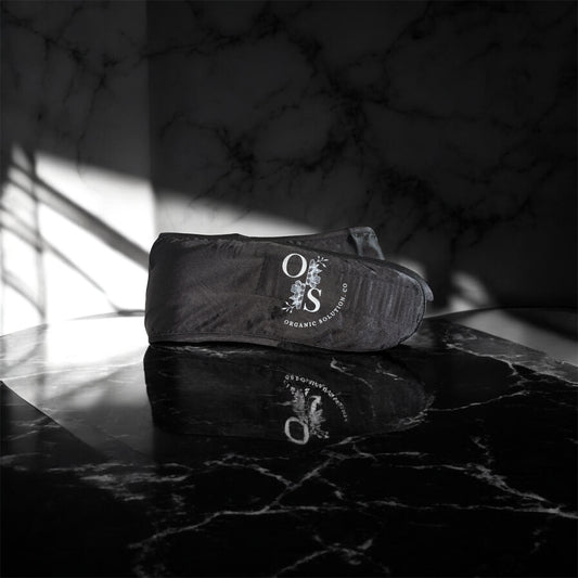 Black Satin Headband