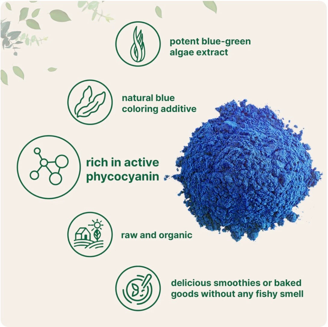Organic Blue Spirulina Powder