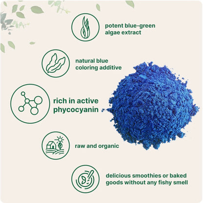 Organic Blue Spirulina Powder