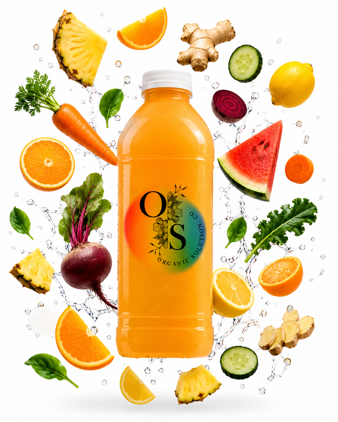 Half Gallon (64 fl oz)                          Fresh Cold Pressed Juice